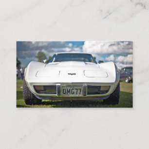 Classic Corvette Business Card for Automotive