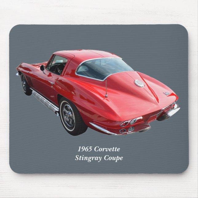Classic Corvette Coupe Mouse Mat (Front)