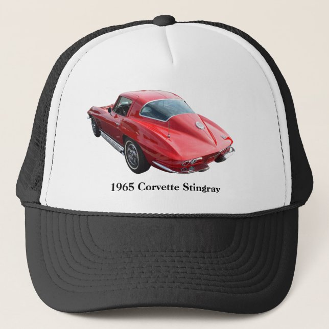 Classic Corvette Coupe Trucker Hat (Front)