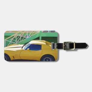 Classic Corvette Stingray. Luggage Tag
