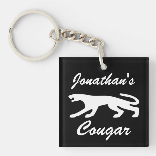 Classic Cougar V2 Key Ring (Front)