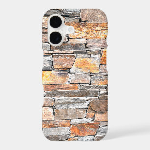 Classic country brick rock stone pattern