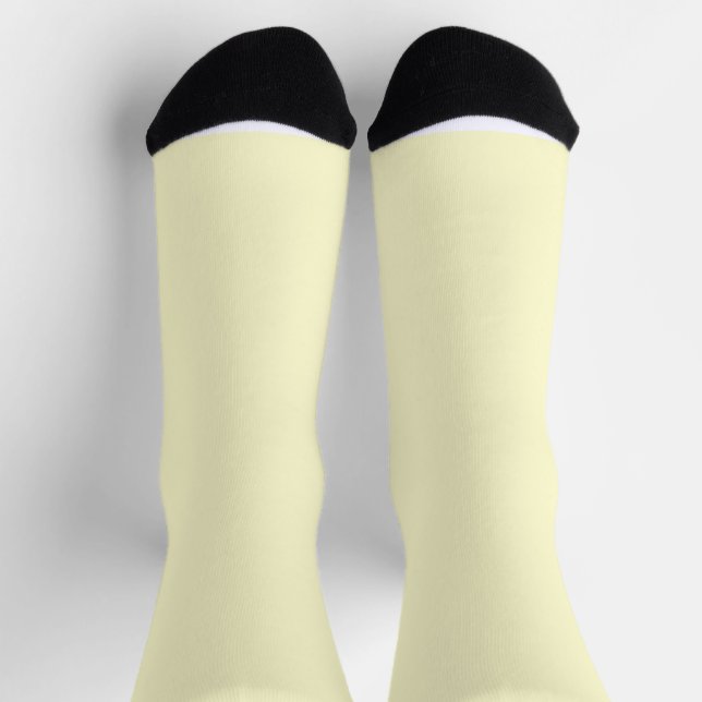 Classic Cream Colour Socks Soft Sleek and Stylish (Top)