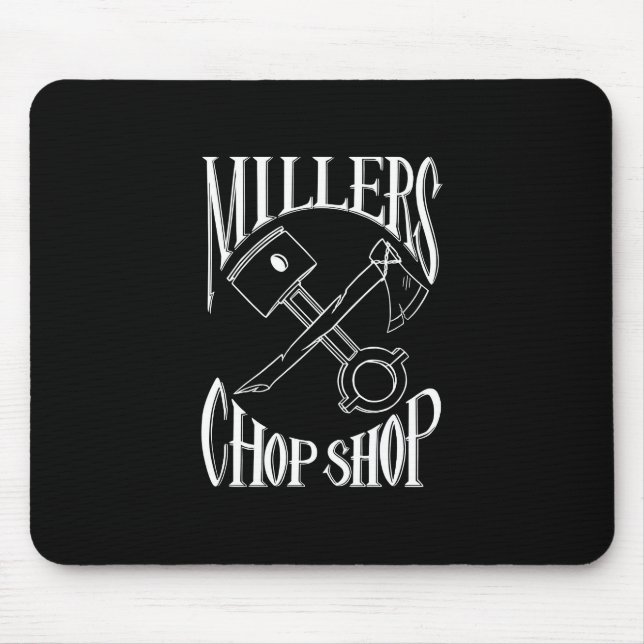 Classic Cross Bones Logo Mouse Mat (Front)