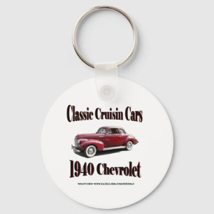 Classic Cruisin Cars 1940 Chevrolet Key Ring