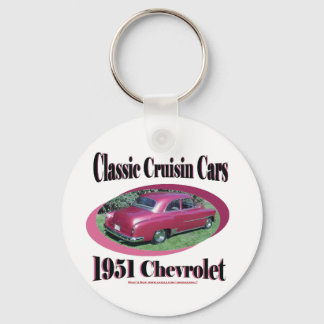 Classic Cruisin Cars 1951 Chevrolet Key Ring