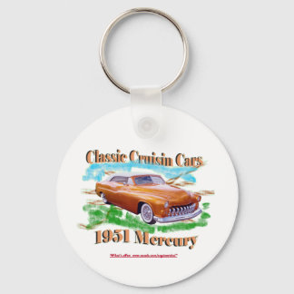 Classic Cruisin Cars 1951 Mercury Key Ring