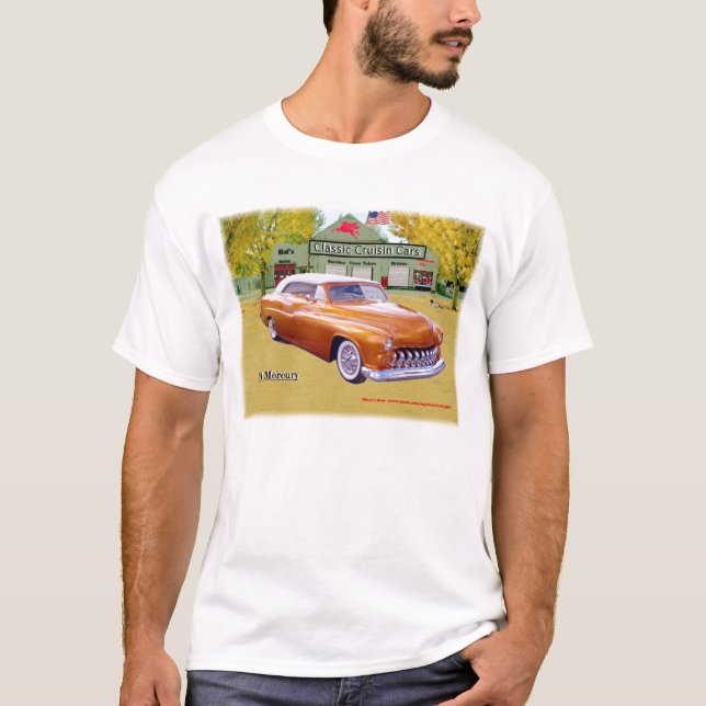 Classic Cruisin Cars 1951 Mercury Shirt (Front)
