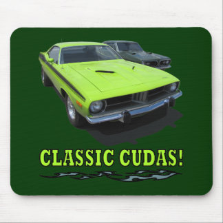 Classic Cudas Design Mouse Mat