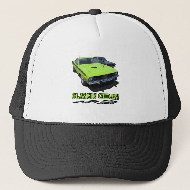 Classic Cudas Design Trucker Hat (Front)