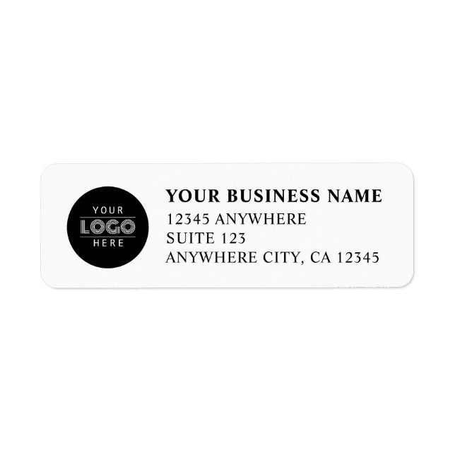 Classic Custom Business Logo Black Company  (Front)