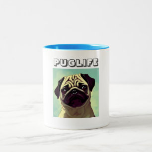 Classic Cutes Most Adorable Fun Dog Pug Mug Shot