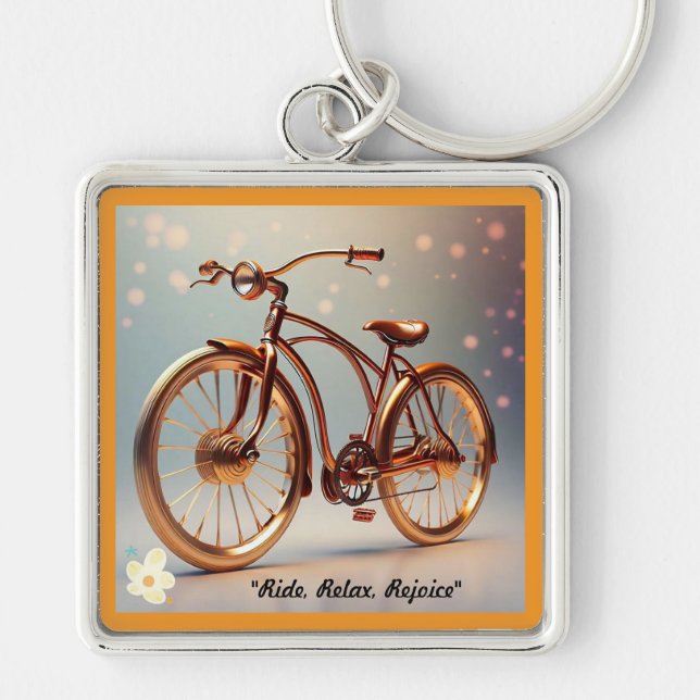 "Classic Cycle" Key Ring (Front)