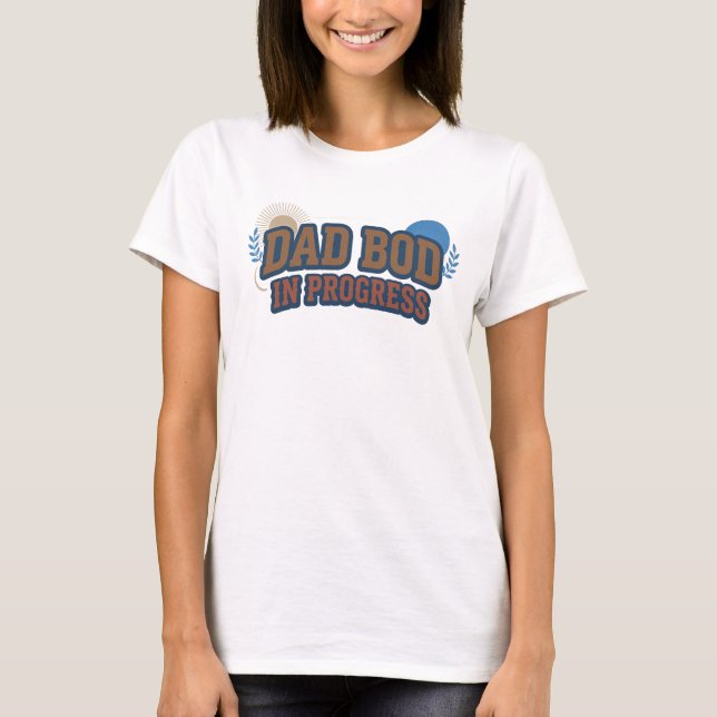 Classic DAD BOG PROGRESS Original Design T-Shirt (Front)