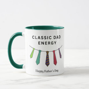 Classic Dad Energy Father's Day Sweet Mug