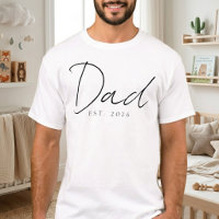 Classic Dad EST Year Simple Family Script Design
