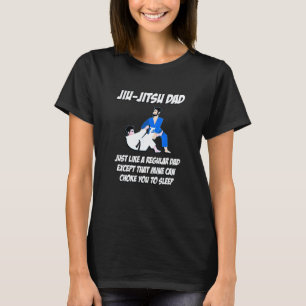 Classic Dad Jiu-Jitsu Choke You To Sleep Karate De T-Shirt