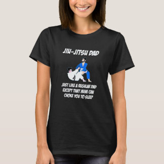Classic Dad Jiu-Jitsu Choke You To Sleep Karate De T-Shirt