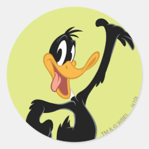 Classic DAFFY DUCK™ Round Sticker