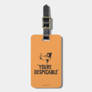 Classic DAFFY DUCK™ "You're Despicable" Luggage Tag