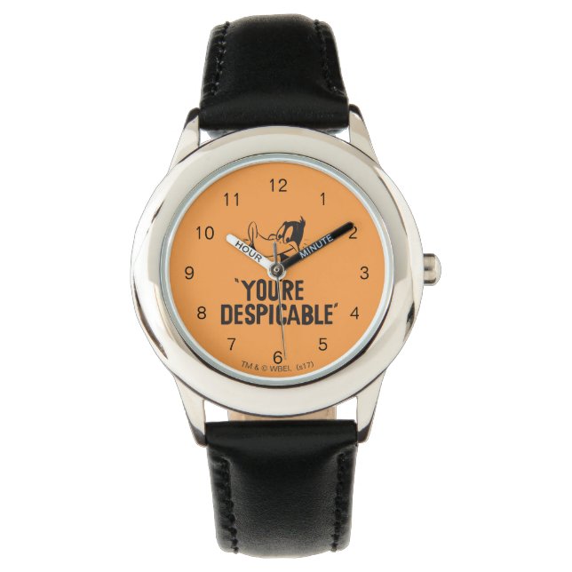Classic DAFFY DUCK™ "You're Despicable" Watch (Front)