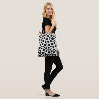 Classic Dalmatian Spot Pattern Tote Bag