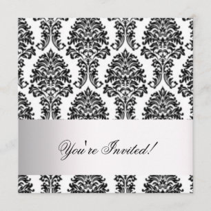 Classic Damask Invitation