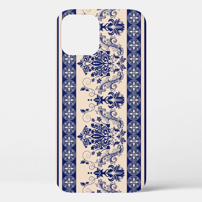 Classic Damask: Ornamental Seamless Wallpaper. Case-Mate iPhone Case (Back)