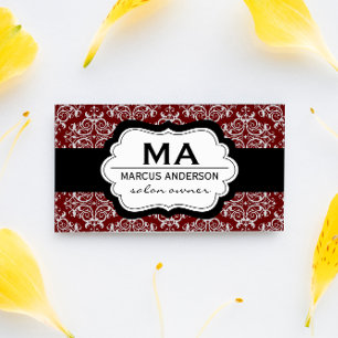 Classic Damask Pattern (red) Appointment