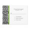 Classic Damask RSVP Postcard
