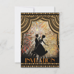 Classic Dance Party Invitation