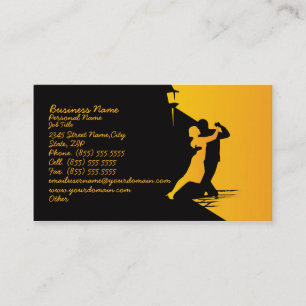 Classic Dancing Business Business Card