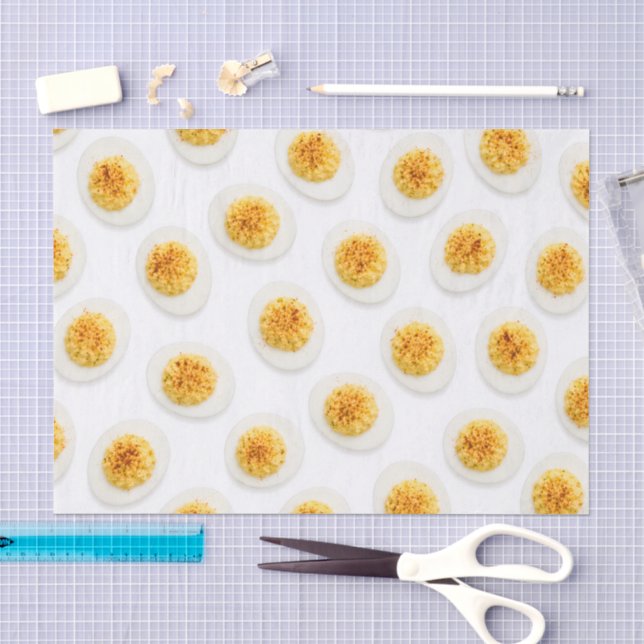 Classic Deviled Eggs Tissue Paper (Craft)