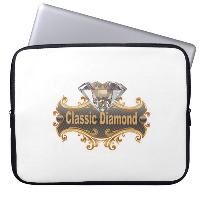 Classic Diamond Laptop Sleeve (Front)