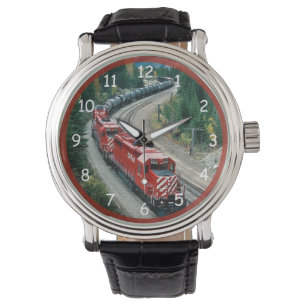 Classic Diesel Train Engine Watch
