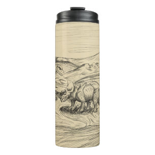 Classic Dinosaurs Thermal Tumbler