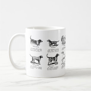 CLASSIC DOG BREEDS COFFEE MUG