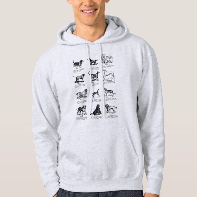 CLASSIC DOG BREEDS HOODIE (Front)