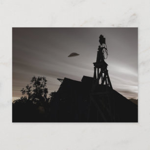 Classic Domed Saucer Postcard