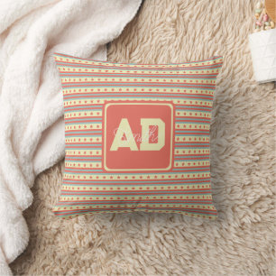 Classic Dorm Decor Pillow As Wedding Thank You