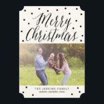 Classic Dots Christmas Holiday Photo Cards<br><div class="desc">Celebrate the season with this modern and stylish holiday card from Berry Berry Sweet.</div>