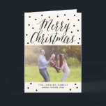 Classic Dots Christmas Photo Cards<br><div class="desc">Design © Berry Berry Sweet.  Visit our design showroom at WWW.BERRYBERRYSWEET.COM</div>