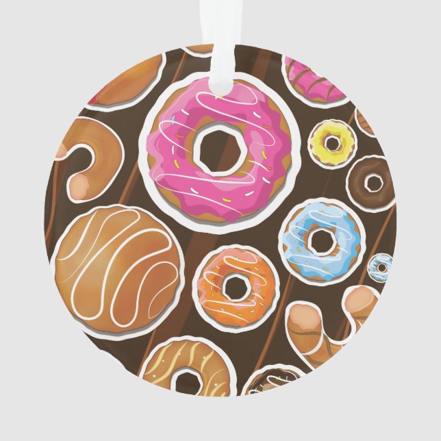 Classic Doughnut's Ornament (Back)