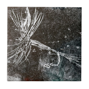 Classic dry fly pattern for trout and bass adult tile