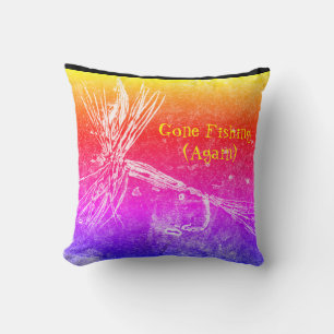 Classic dry fly pattern for trout and bass fishing cushion