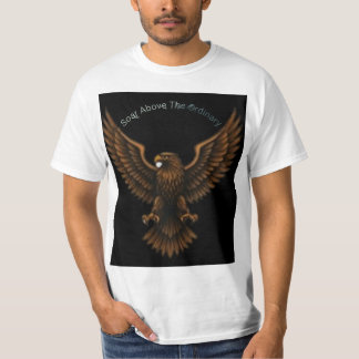 Classic Eagle Design on White Tee Standout Fashion