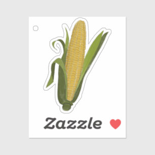 Classic Ear of Corn Illustration