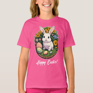 Classic Easter Bunny Illustration. Happy Easter! T-Shirt