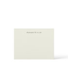 Classic Ecru Ivory White Cream Paper Personalised