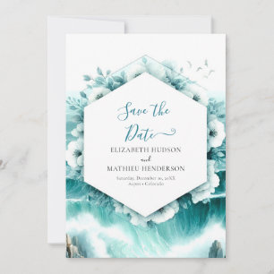 Classic Editable Nautical Wedding Save The Date